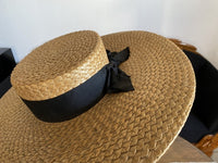 ROBERT HEATH Antique Ladys Straw Hat, England, ca. 1899