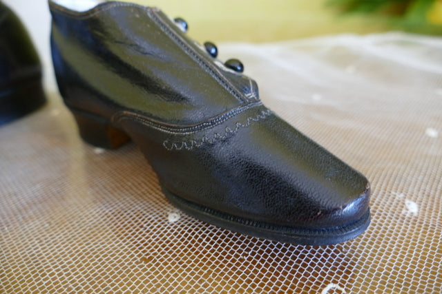 Pattern Shoes, England, 1870s