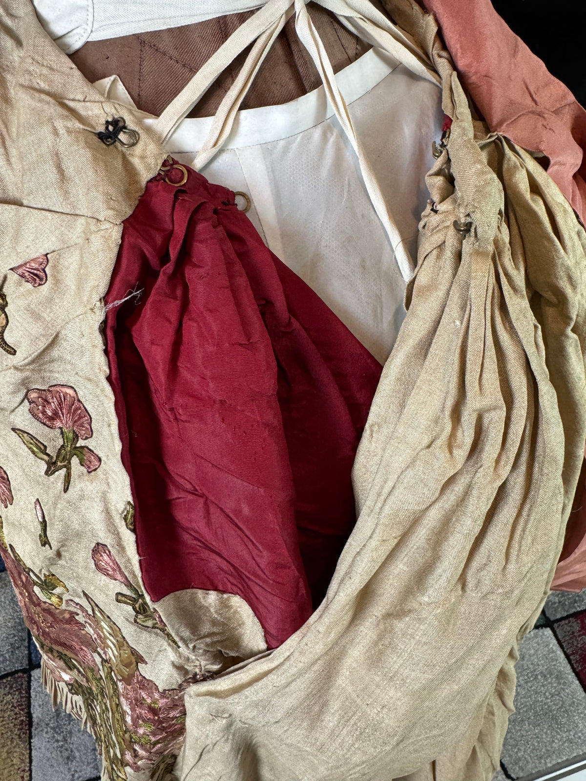 Antique Magnificent Reception Dress, ca. 1895