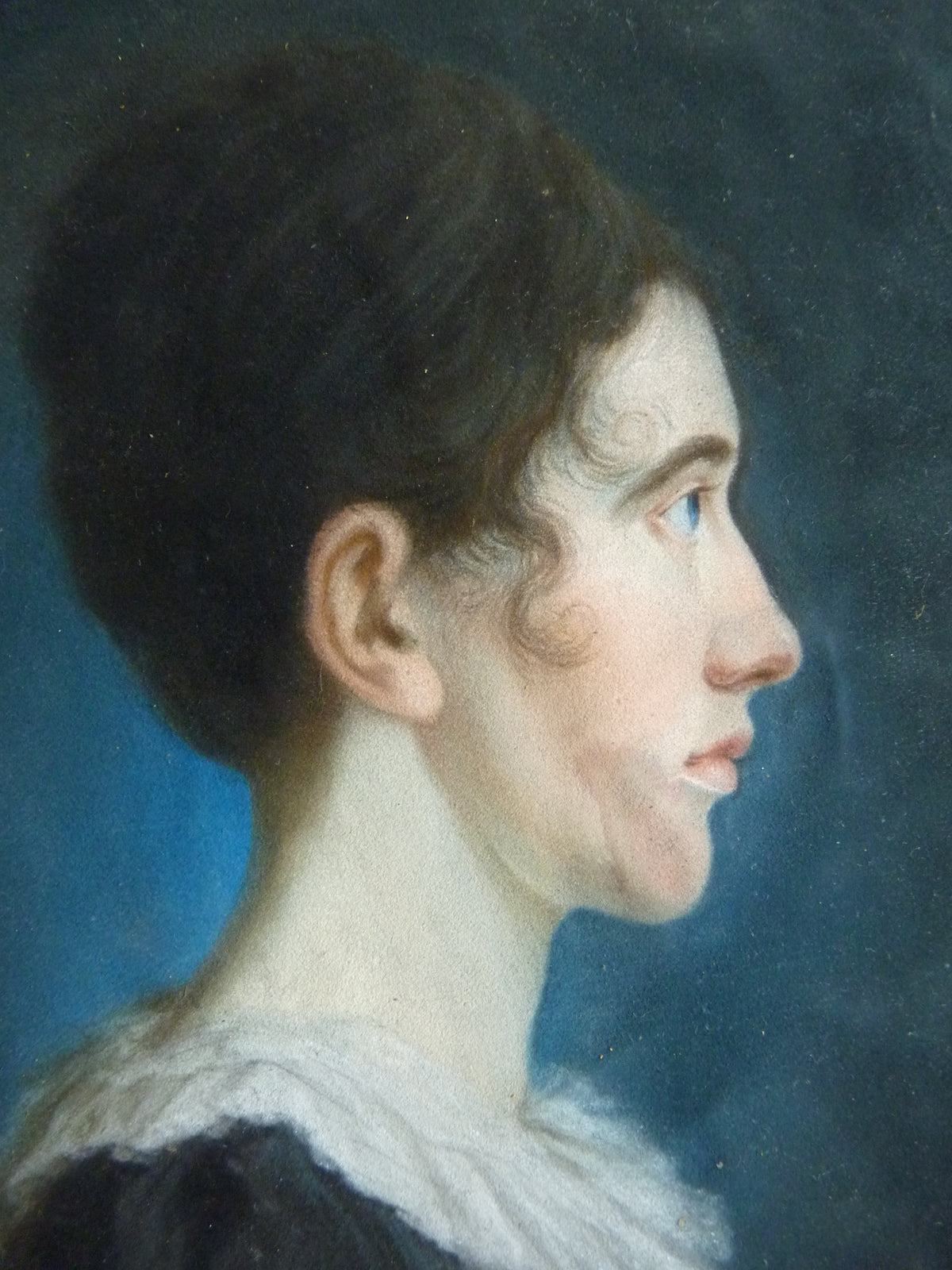 Pair of Empire Pastel Portraits, 1813 – L.H. Hessel, Nuremberg, Early 19th‑Century Art