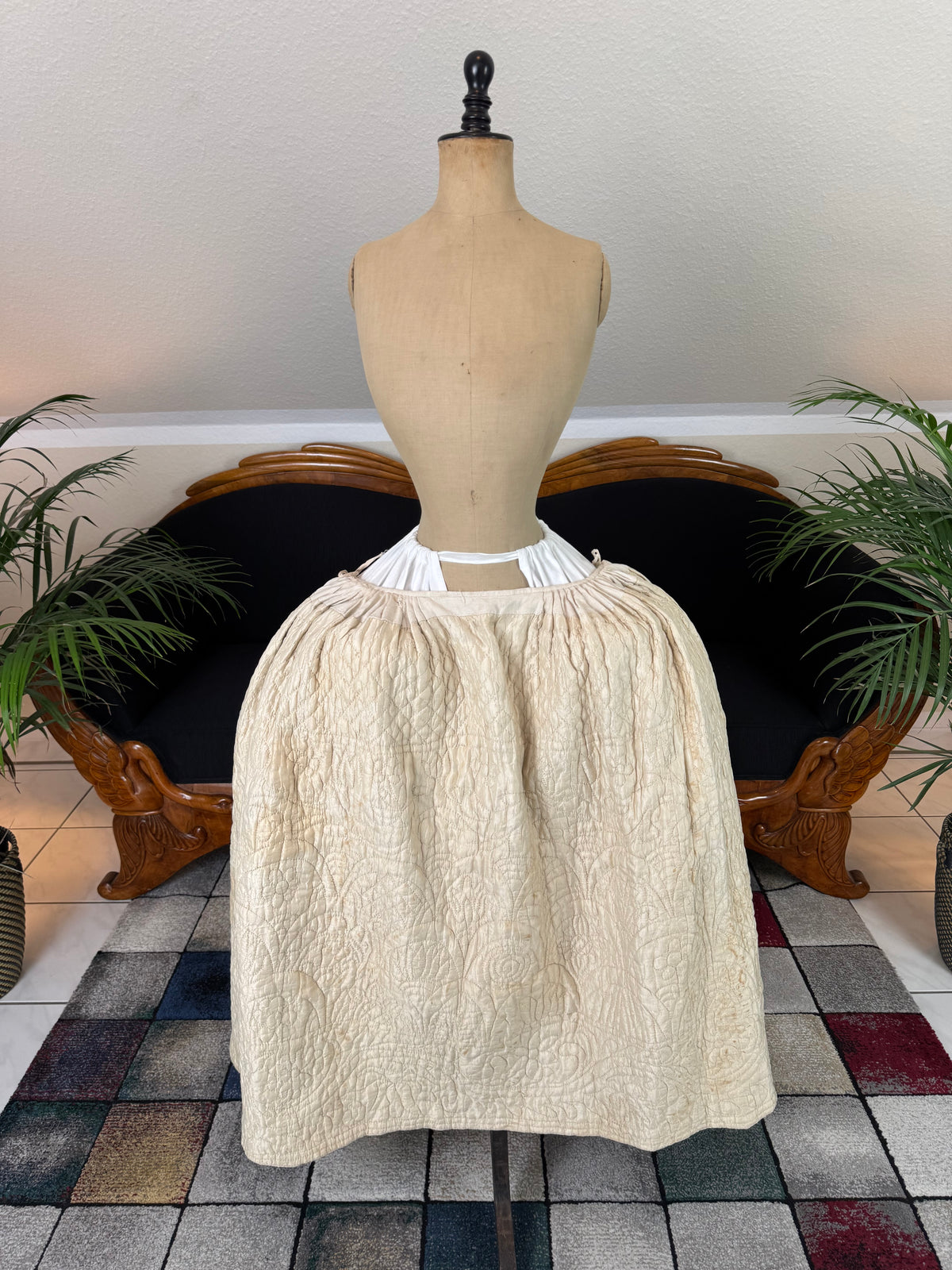 Rococo Robe á L'Anglaise and Petticoat, England, ca. 1770