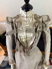 Antique Victorian Walking Dress, ca. 1897 - Three-Piece English Ensemble
