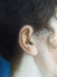 Pair of Empire Pastel Portraits, 1813 – L.H. Hessel, Nuremberg, Early 19th‑Century Art
