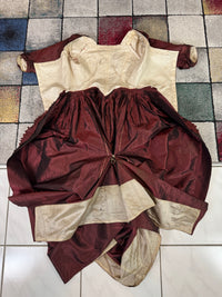 Rococo Robe à la Polonaise and Petticoat, ca. 1775