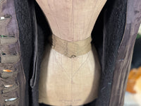 Ensemble de voyage victorien en laine avec sac assorti, Allemagne, vers 1898
