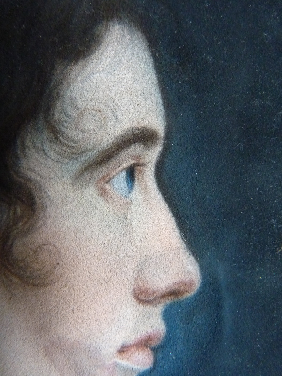 Pair of Empire Pastel Portraits, 1813 – L.H. Hessel, Nuremberg, Early 19th‑Century Art