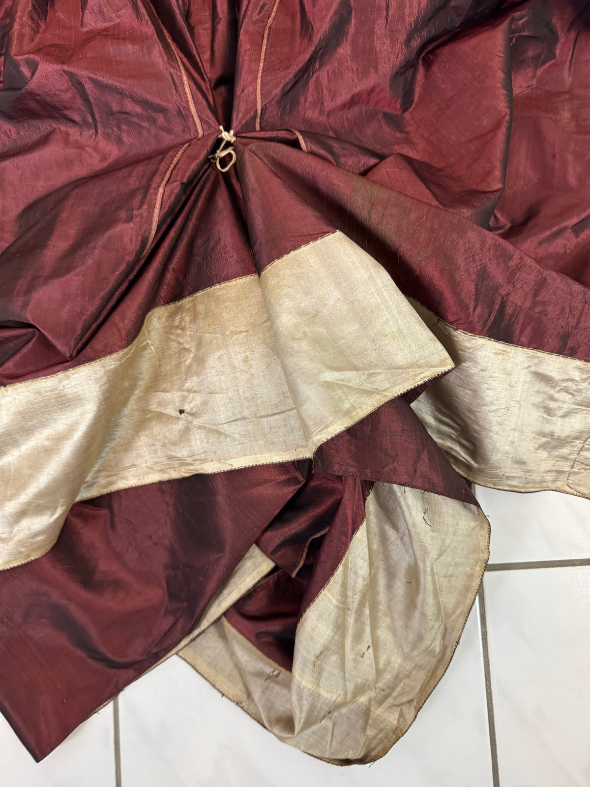 Rococo Robe à la Polonaise and Petticoat, ca. 1775