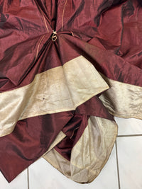 Rococo Robe à la Polonaise and Petticoat, ca. 1775