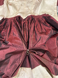 Rococo Robe à la Polonaise and Petticoat, ca. 1775
