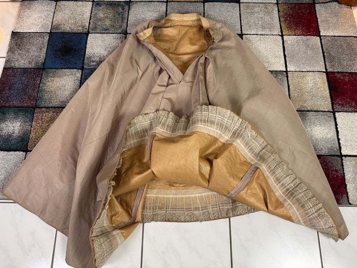 Antique Victorian Walking Dress, ca. 1897 - Three-Piece English Ensemble