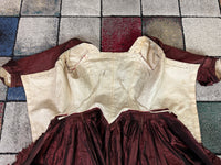 Rococo Robe à la Polonaise and Petticoat, ca. 1775