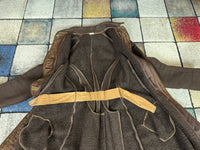 Ensemble de voyage victorien en laine avec sac assorti, Allemagne, vers 1898