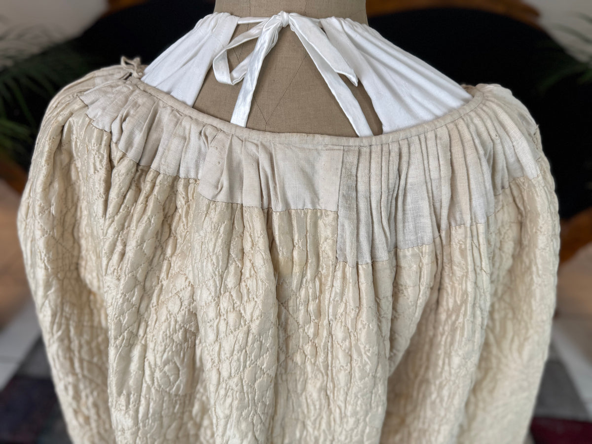Rococo Robe á L'Anglaise and Petticoat, England, ca. 1770