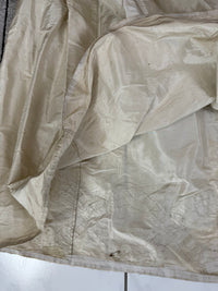 Robe rococo ivoire à la Française et jupon, ca. 1765