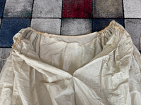Robe rococo ivoire à la Française et jupon, ca. 1765