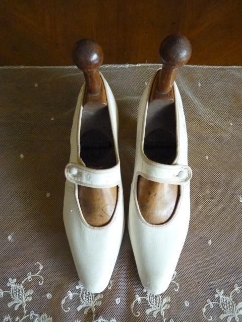 Wedding Shoes, ca. 1910