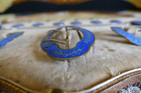 HENRY MATTHEWS Service de table ancien en argent et émail, Birmingham, 1910