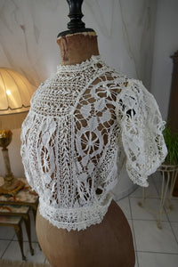 White Lace Blouse, ca. 1916