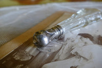 Smelling Salts Bottle, silver, ca. 1820-1830