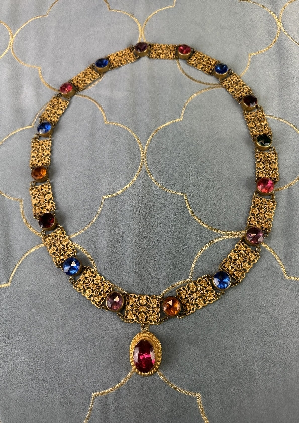 Antique Theatrical Belt, Germany, ca. 1890-1910