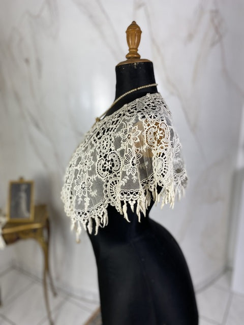 Handmade Lace Collar, ca. 1890