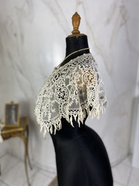 Handmade Lace Collar, ca. 1890