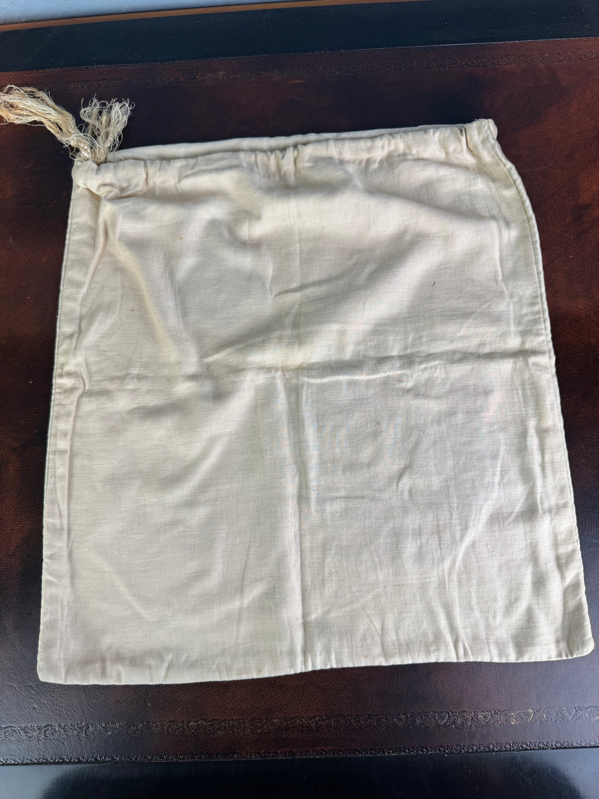 Antique Corset or Lingerie Bag, ca. 1910