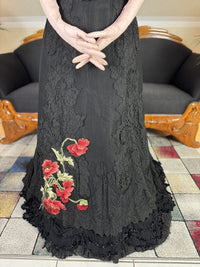 R.A. HIGGINS "Poppy Flower Dress", Pittsburgh, ca. 1896