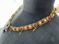 Antique Theatrical Necklace, Germany, ca. 1890-1910