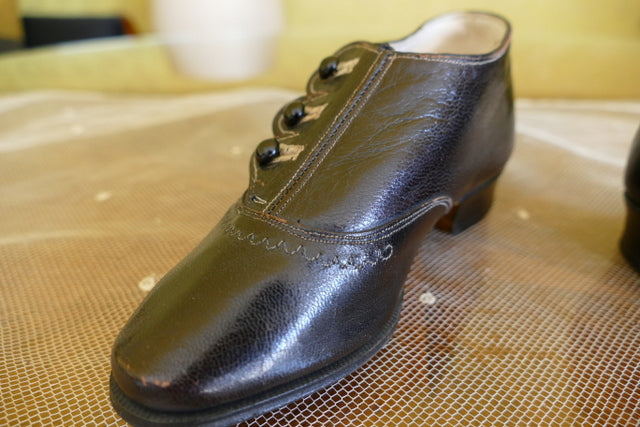 Pattern Shoes, England, 1870s