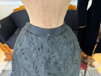 Victorian Silk Dress with Velvet Coat, ca. 1895 - Authentic American Antique Fashion