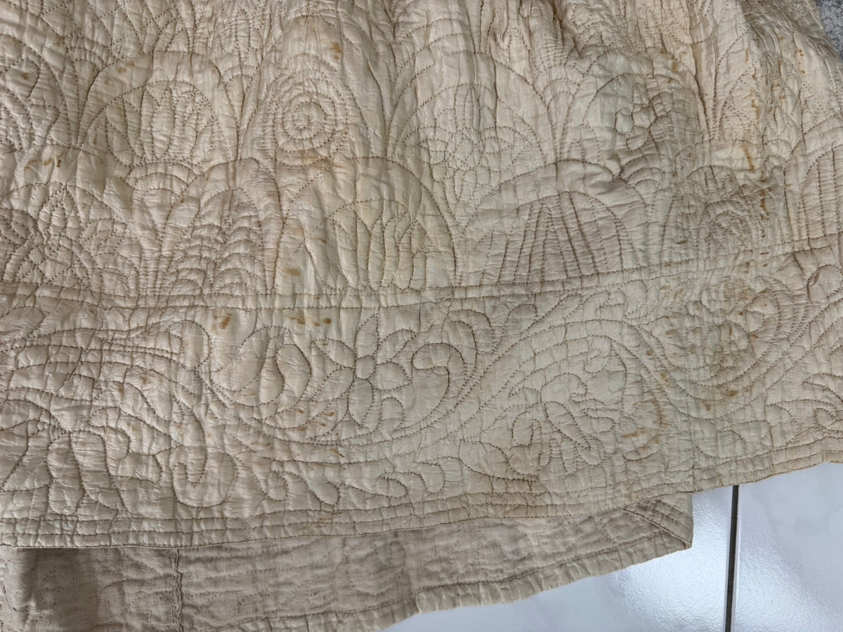 Rococo Robe á L'Anglaise and Petticoat, England, ca. 1770