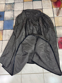 Victorian Silk Dress with Velvet Coat, ca. 1895 - Authentic American Antique Fashion