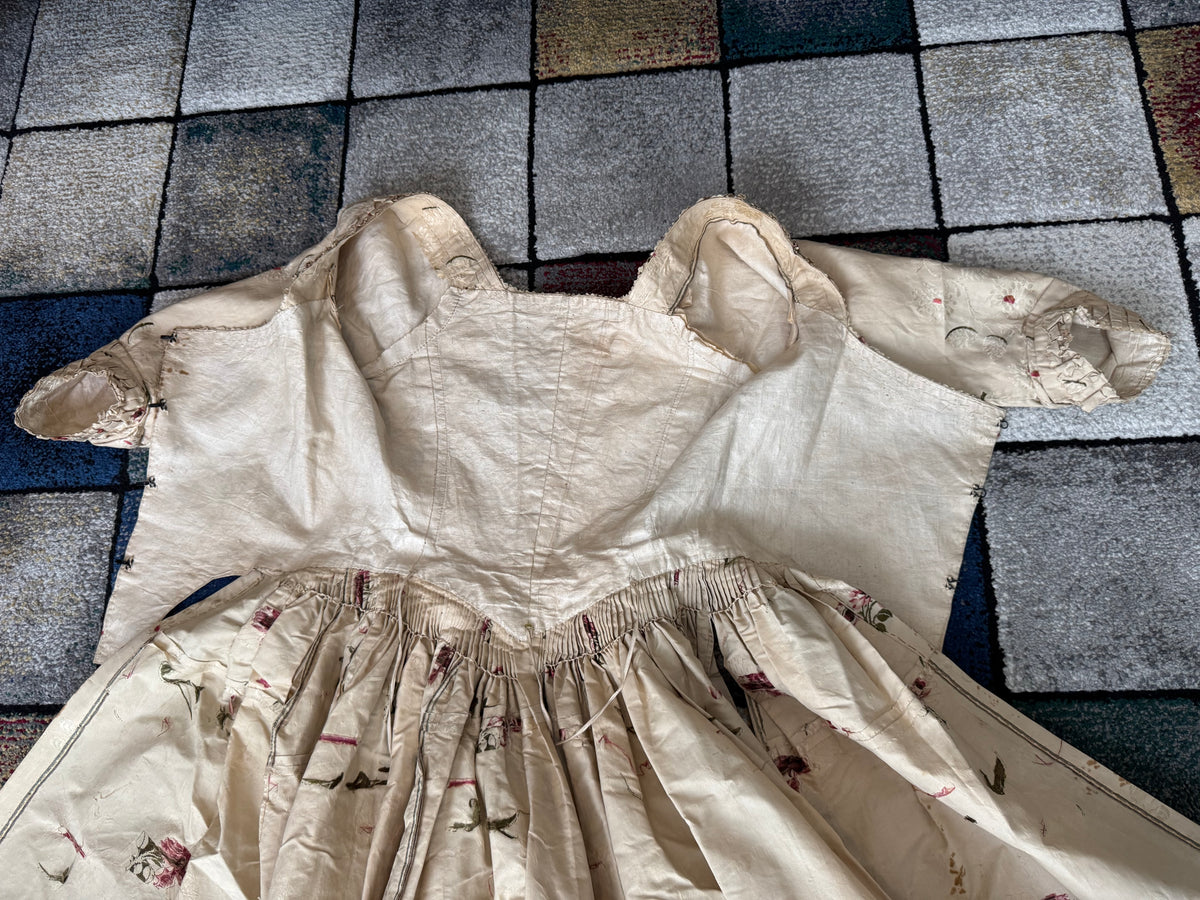 Rococo Robe á L'Anglaise and Petticoat, England, ca. 1770