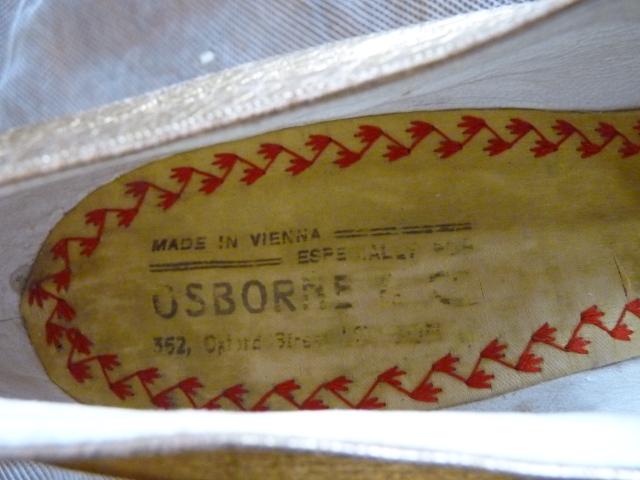 Golden Evening Shoes, Vienna and London, ca. 1912