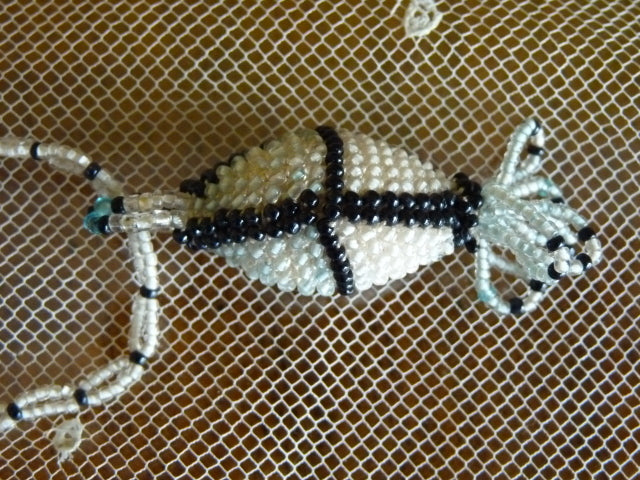 Antikes Perlenhalsband mit Anhänger, 1920er
