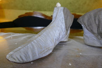 Extensible Silk Boots, ca. 1852