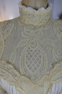 MACHERET Society Dress, New York & Paris, ca. 1901