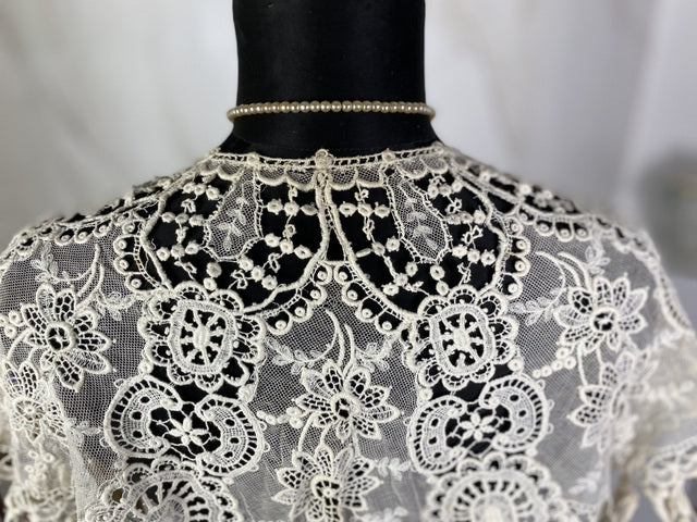 Handmade Lace Collar, ca. 1890