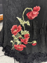 R.A. HIGGINS "Poppy Flower Dress", Pittsburgh, ca. 1896