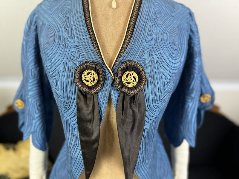Blue Edwardian Jacket, ca. 1910