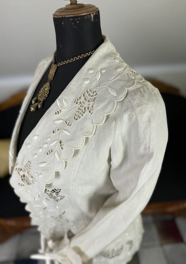 ALTMAN & Co. Linen Jacket, ca. 1910