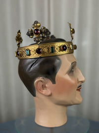 Antique Men's Theater Crown, Germany, ca. 1890-1910