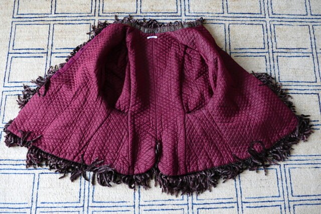 Paisley Silk Dolman, ca. 1880