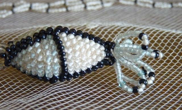 Antikes Perlenhalsband mit Anhänger, 1920er