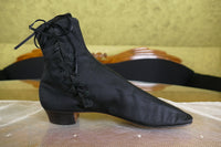 Black Side Lacing Boots, Civil War Era, ca. 1860-1865