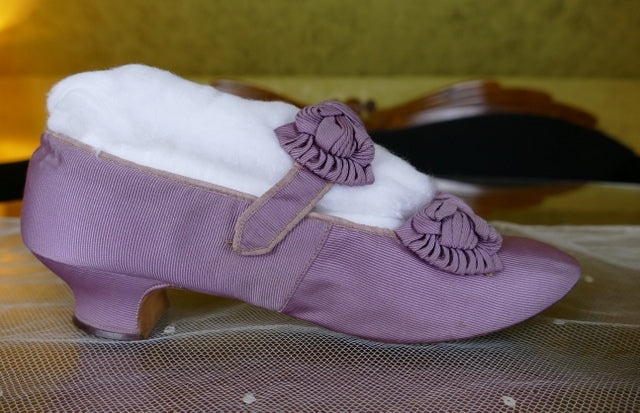 OPPERMANN & Co. Evening Shoes, Princely House of Wied, Berlin, ca. 1867-1870