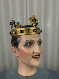 Antique Men's Theater Crown, Germany, ca. 1890-1910