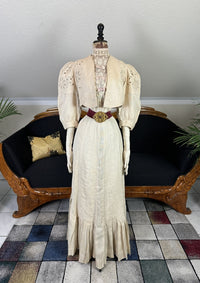 Linen Walking Dress, America, ca. 1904
