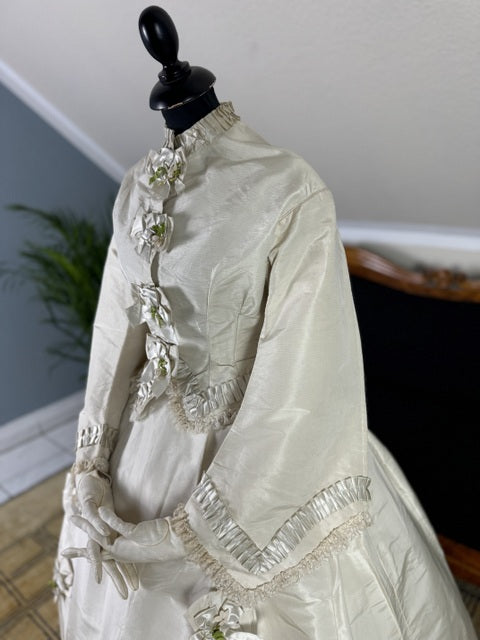Wedding Dress, ca. 1867